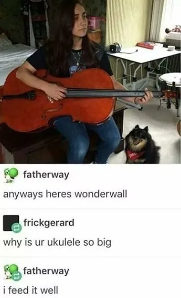 Why Is Your Ukulele So Big