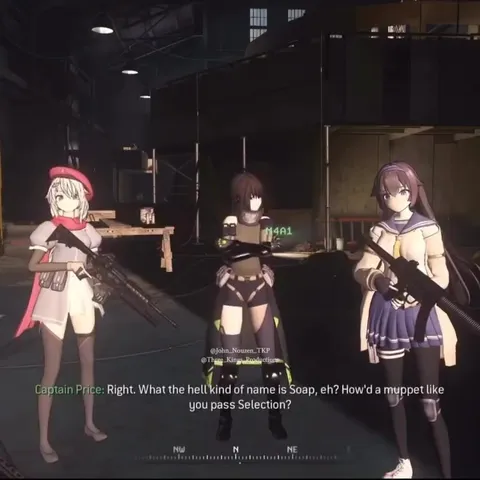 Macarena Anime Soldiers in Combat