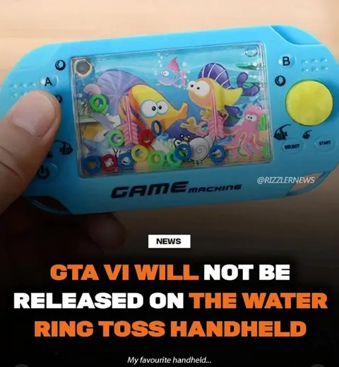 GTA VI Water Ring Toss Handheld