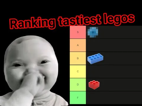 Ranking Tastiest Legos