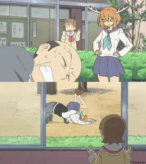 窓越しの悲劇