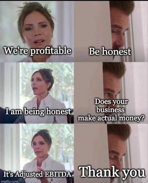 Adjusted EBITDA Business Honesty
