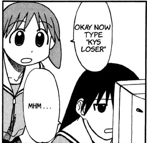Okay Now Type KYS Loser