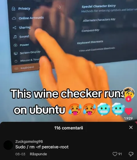 Wine Runs on Ubuntu