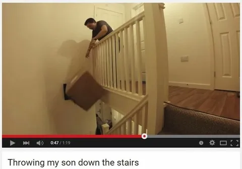 Throwing My Son Down the Stairs