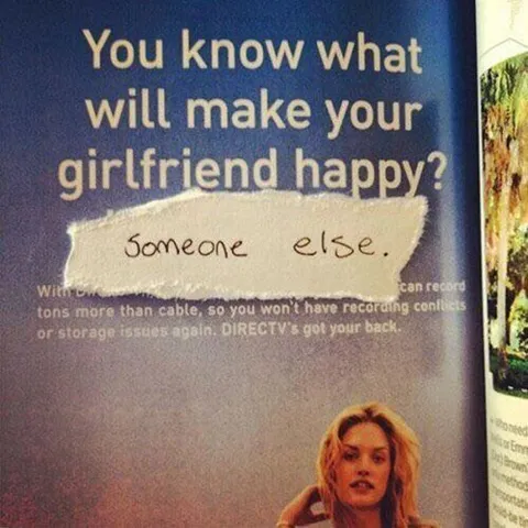 Someone Else Makes Her Happy
