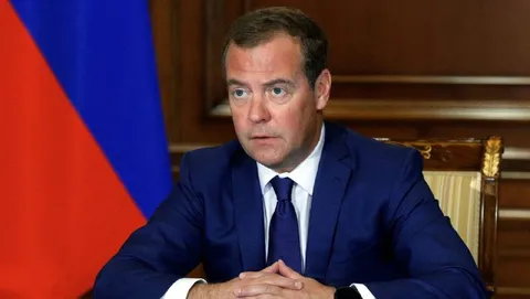Медведев за столом