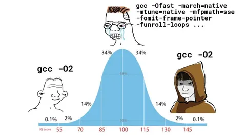 GCC Optimization IQ Bell Curve