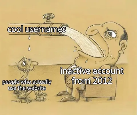 Cool Usernames Taken by Inactive Accounts