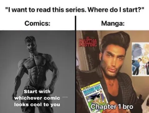 Comics Versus Manga Reading Order