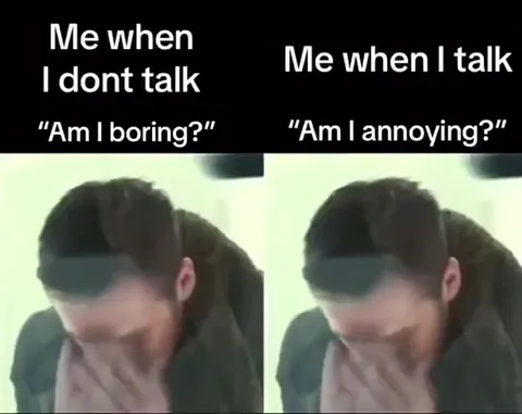 Me When I Talk