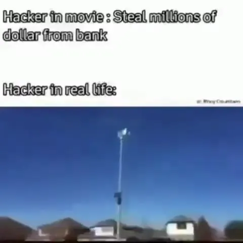 Hacker in Real Life Streetlight