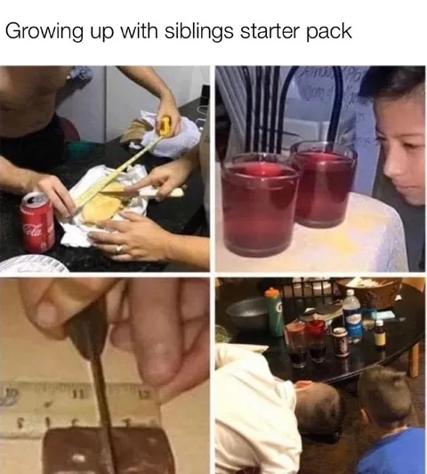 Growing Up With Siblings Starter Pack