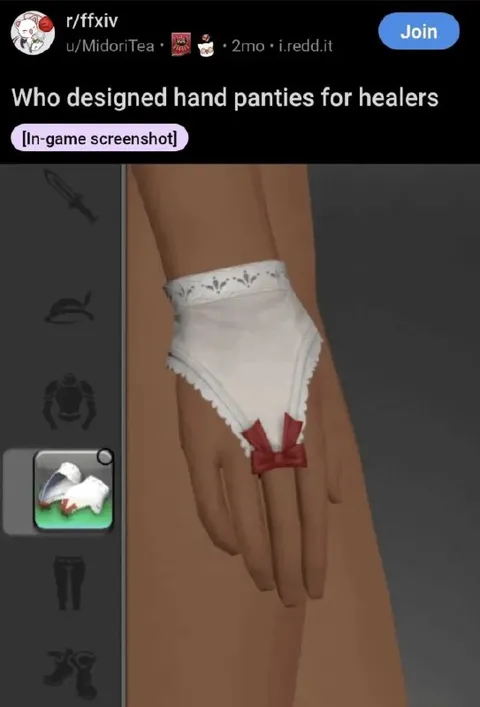 Hand Panties for Healers