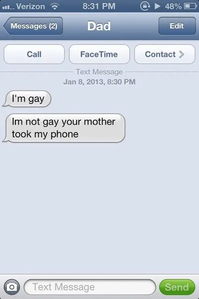 Mom Denies Being Gay