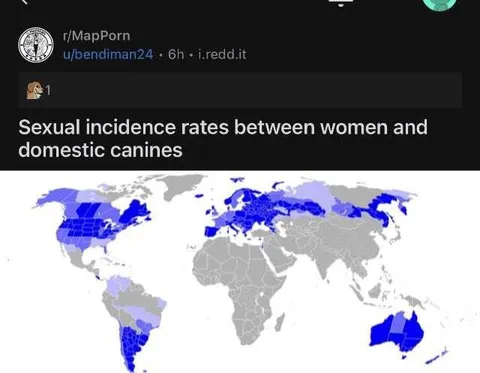 Sexual Incidence Map Meme