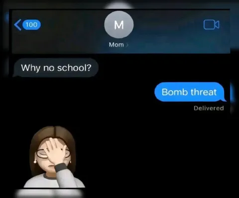 Bomb Threat Excuse