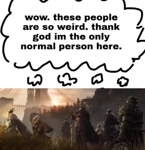The Only Normal Person Here