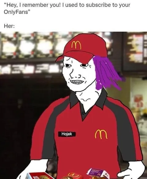 OnlyFans Subscriber at McDonald's