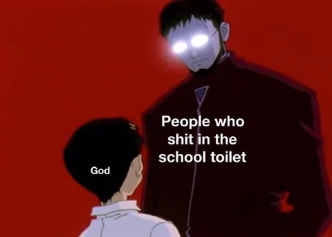 God Judges School Toilet Users