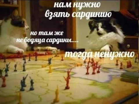 Сардины в неподходящем месте