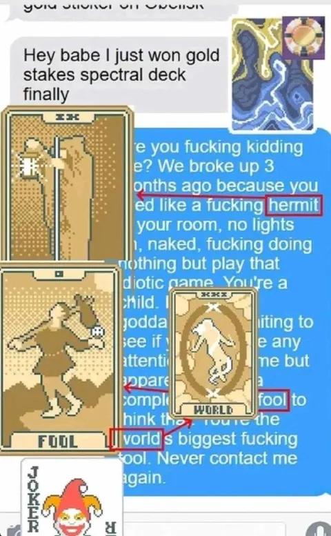 Won Gold Stakes Spectral Deck