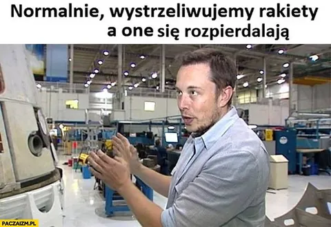 Rakiety się rozpierdalają