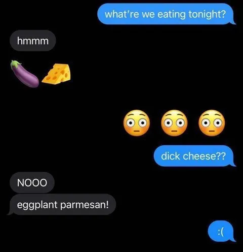 Eggplant Parmesan Misunderstanding