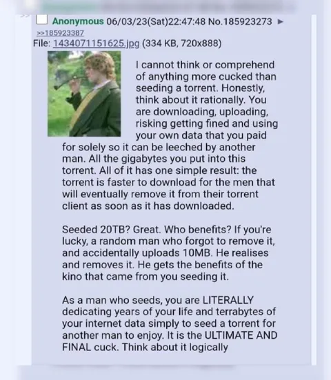 The Ultimate Torrent Cuck