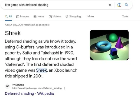 Shrek Was the First Deferred-Shaded Game