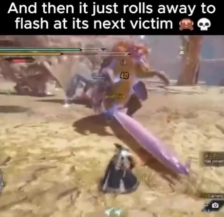 Monster Rolls Toward Its Next Victim
