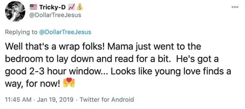 Mama Leaves a Two-Hour Window