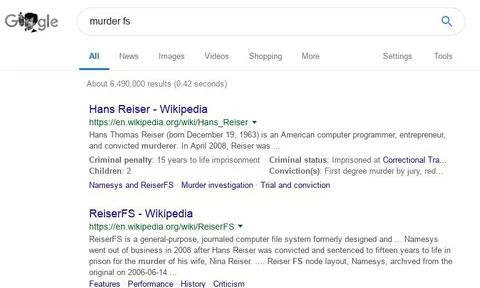 Murder Filesystem Search