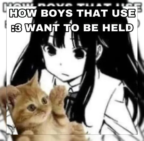 Boys Who Use :3 Want Hugs