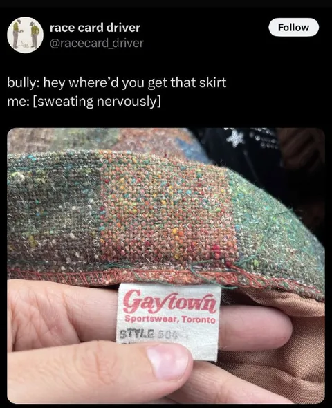 The Suspicious Vintage Skirt
