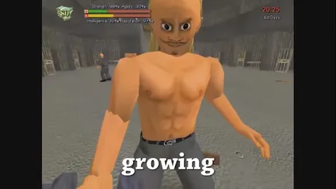 Growing Yiss My Mooscles