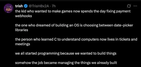 Programming Dreams Become Maintenance