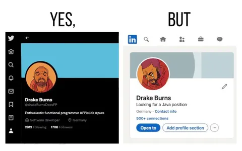 Yes, But Professional Profiles