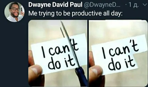 Trying to Be Productive