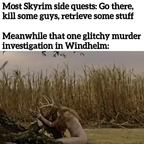 Skyrim murder investigation goes too far
