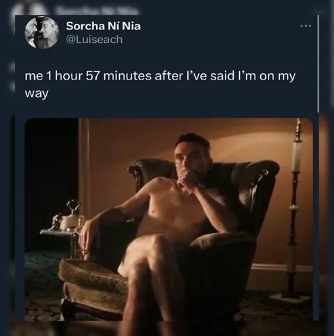 Two Hours After Saying On My Way