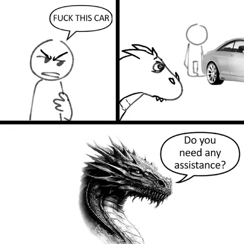 Dragon Offers Assistance