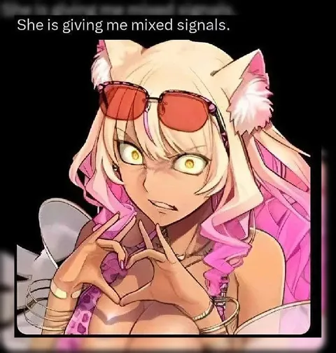 Mixed Signals Catgirl