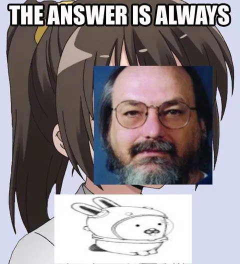 The Answer Is Always The Bunny