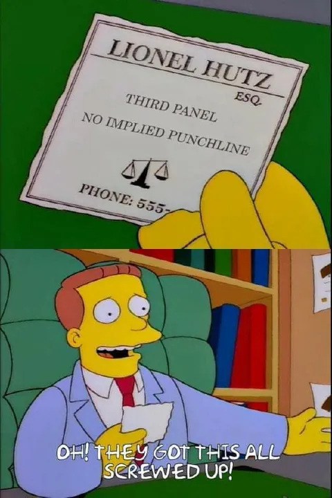 Lionel Hutz Screwed Up