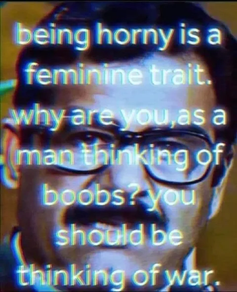 Being Horny Is Feminine