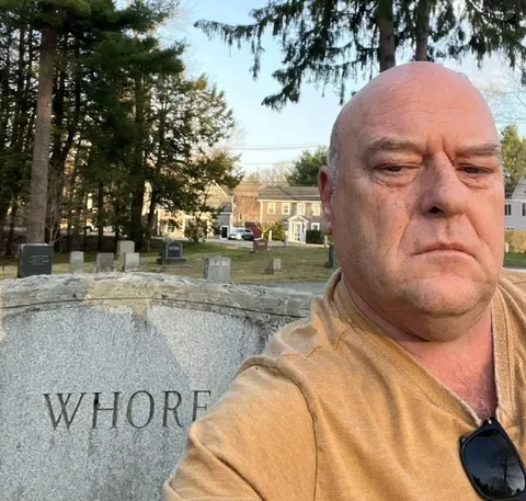 Selfie at the Whore Grave