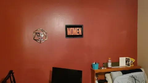 Women Sign on Bedroom Wall