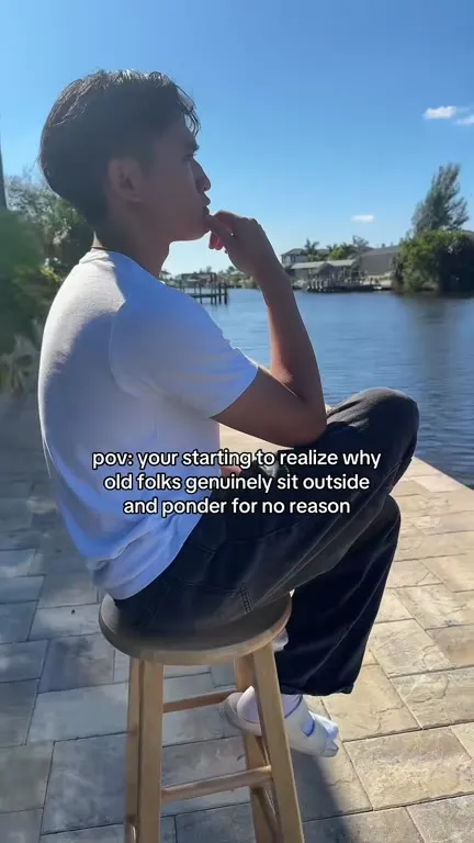 Realizing Why Old Folks Sit Outside