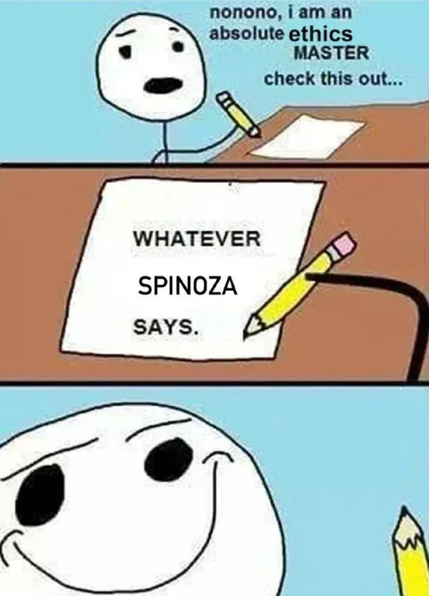 Whatever Spinoza Says